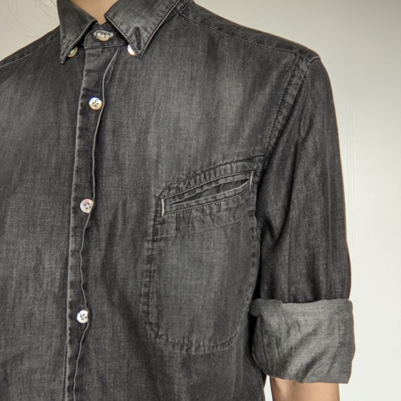 DNL Chambray Shirt - Picture 3 of 6